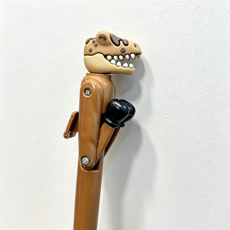 CouldNook Dinosaur Ballpoint Pen - Boxing Arms and Twist-Open Writing End