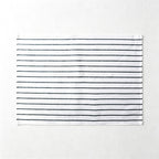 CouldNook Black White Tea Towel - Grid and Stripe Options