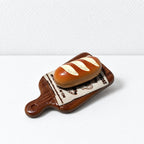 CouldNook Pretzel Pastry Magnet - Mini Serving Board Shape