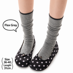 CouldNook Ribbed Calf Socks - Contrast Top Trim