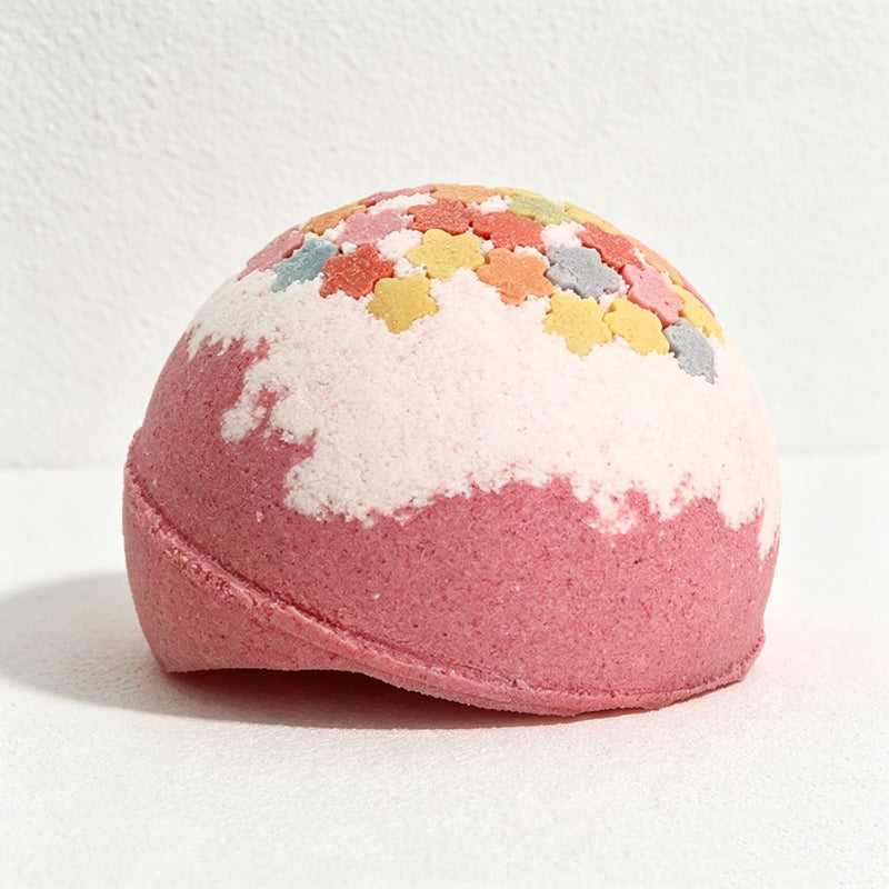 CouldNook Floral Bath Bomb - Colorful Flower Bath Fizz