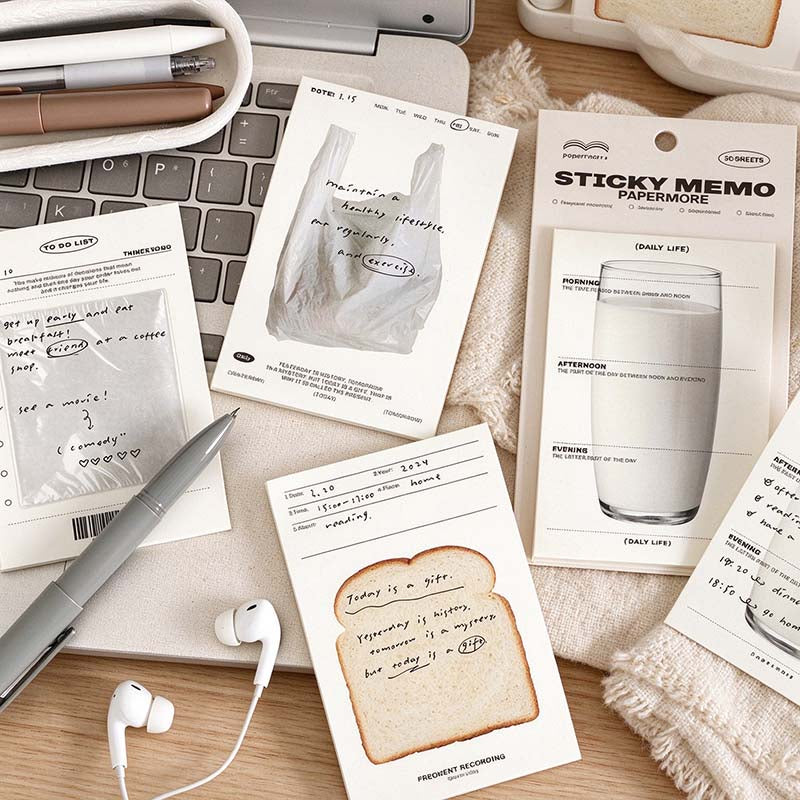 CouldNook Everyday Object Sticky Notes - Photo Prints And Planning Details