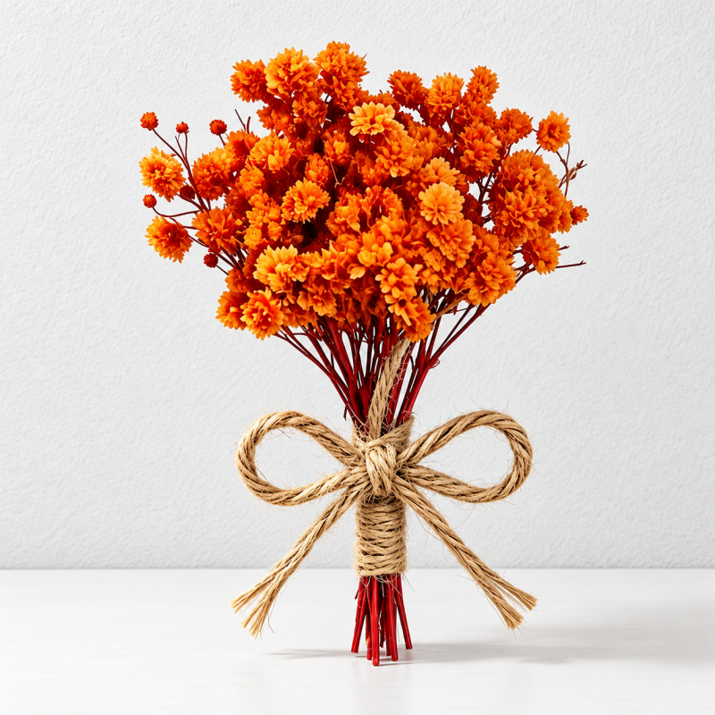 CouldNook Mini Dried Flower Bouquet - Twine Bound Stems