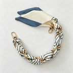 CouldNook Botanical Scarf Phone Wrist Strap - Upscale Anti‑Drop Lanyard