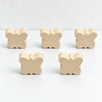CouldNook Shaped Wood Beads - Stars Hearts and Animal Outlines