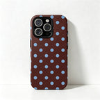 CouldNook iPhone 17 Series 2-in-1 Polka Dot Phone Case - Graphic Color Cover
