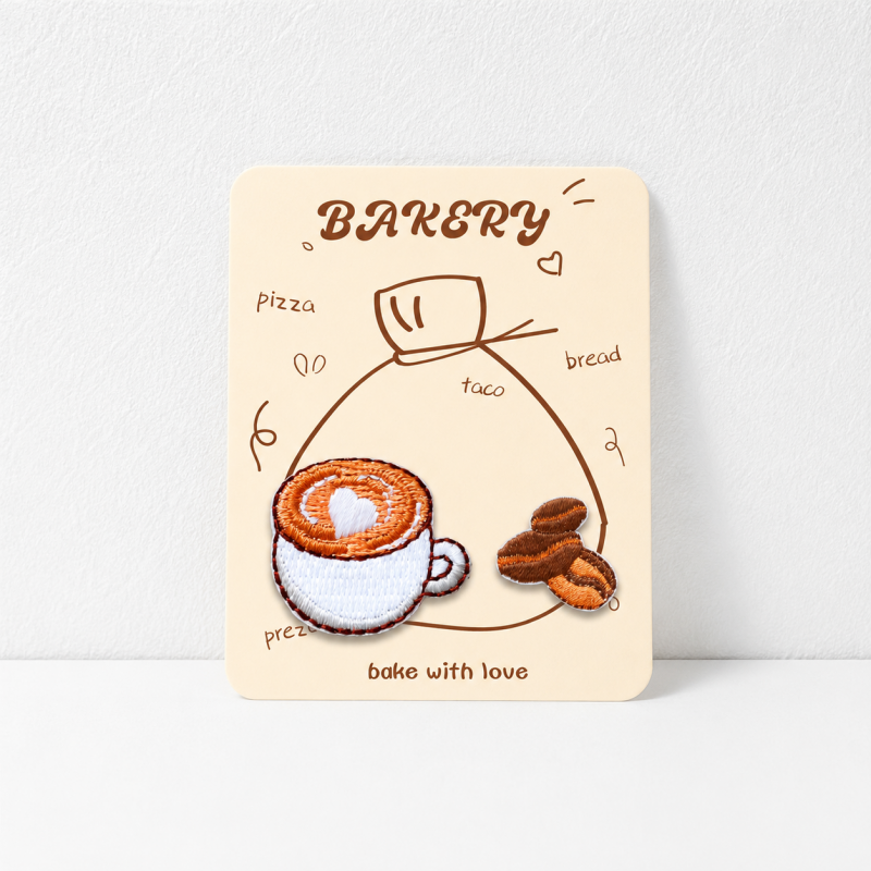 CouldNook Mini Bakery Patch - Bread Cake and Drink Designs