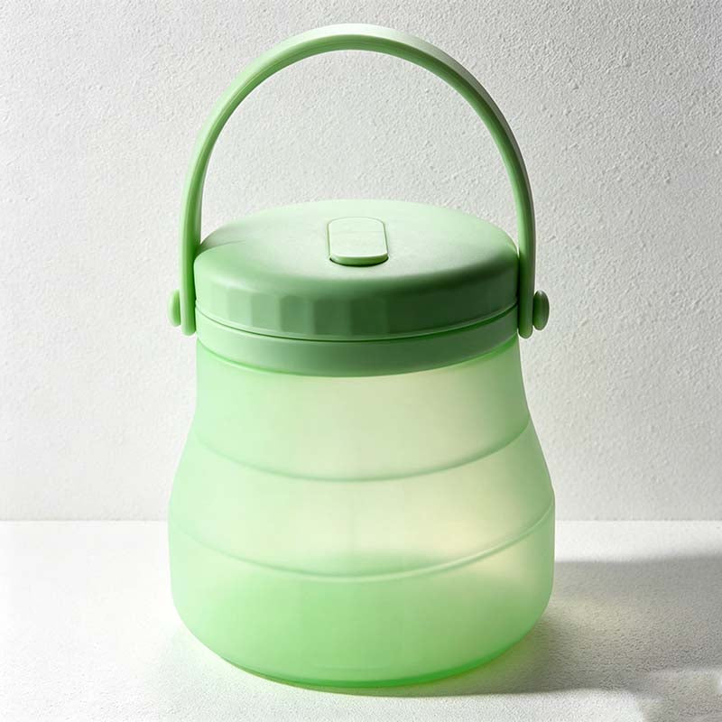 CouldNook Collapsible Food Storage Bucket - Carry Handle and Vented Lid