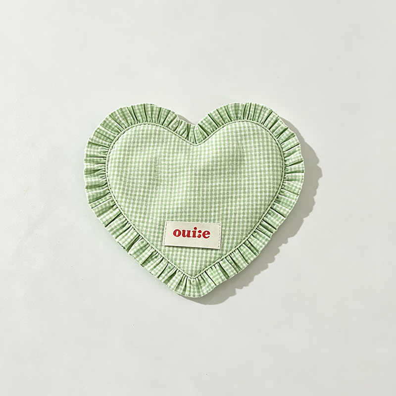 CouldNook Heart Shape Drink Coaster - Warm Table Accent
