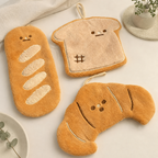 CouldNook Plush Hanging Hand Towel - Bakery Character Shapes