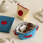 CouldNook Drawstring Coin Purse - Tomato Patch Color Designs