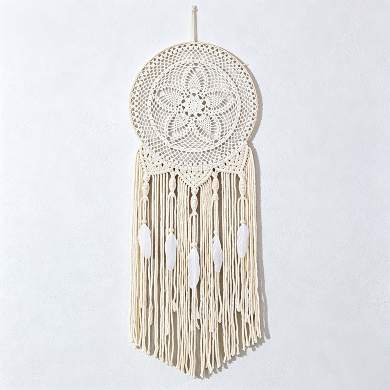 CouldNook Lace Feather Dreamcatcher - Large Wall Hanging Designs