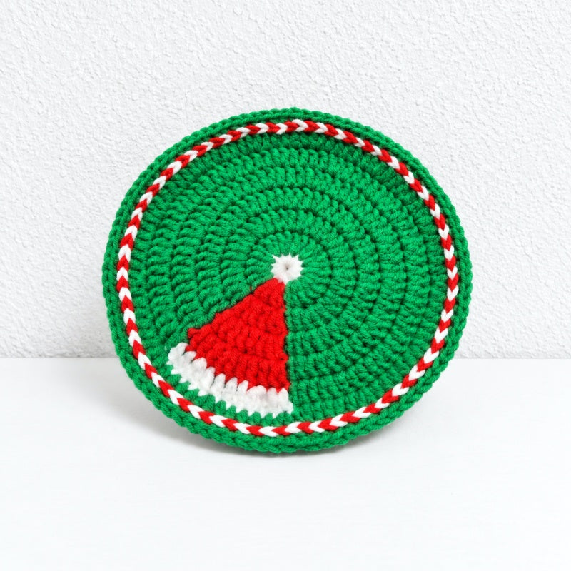 CouldNook Crochet Coaster - Character and Floral Tabletop Designs