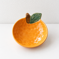 CouldNook Fruit Sauce Dish - Leaf and Stem Details