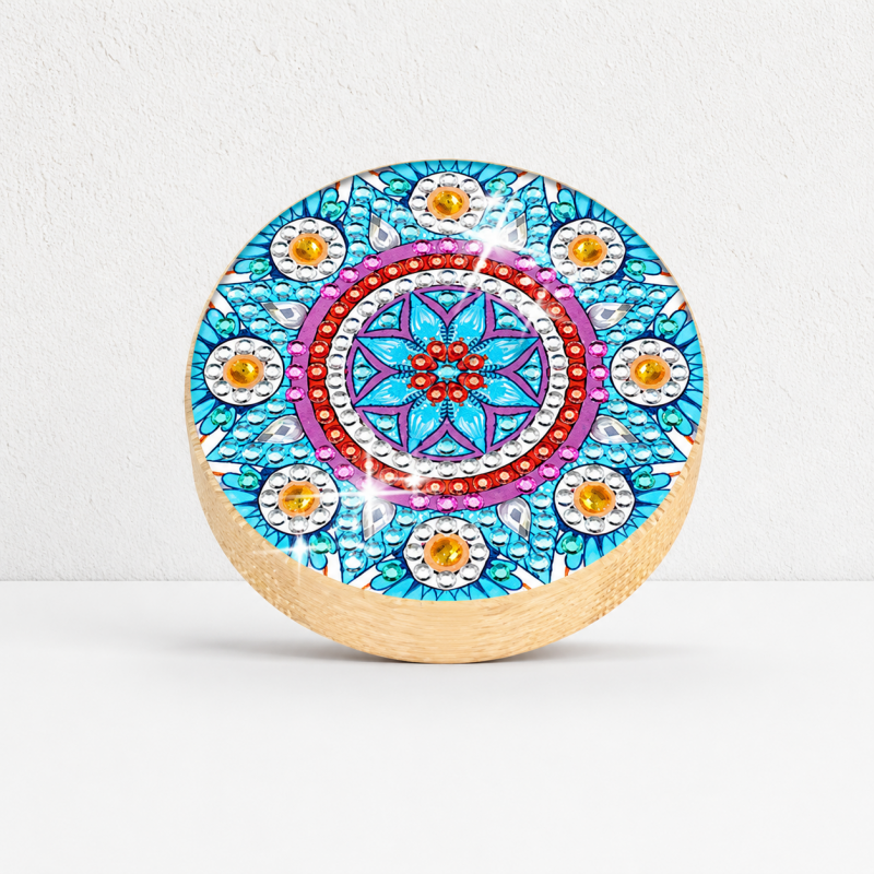 CouldNook Fake Wooden Diamond Bottle Opener - Magnetic Coaster Tool