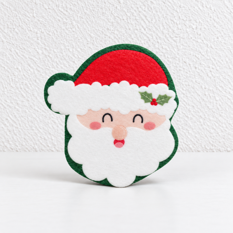 Christmas Dishwashing Sponges with Printed Character Designs