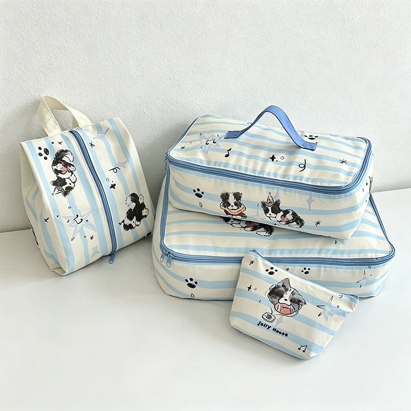 CouldNook Travel Packing Organizer - Zippered Patterned Size Options
