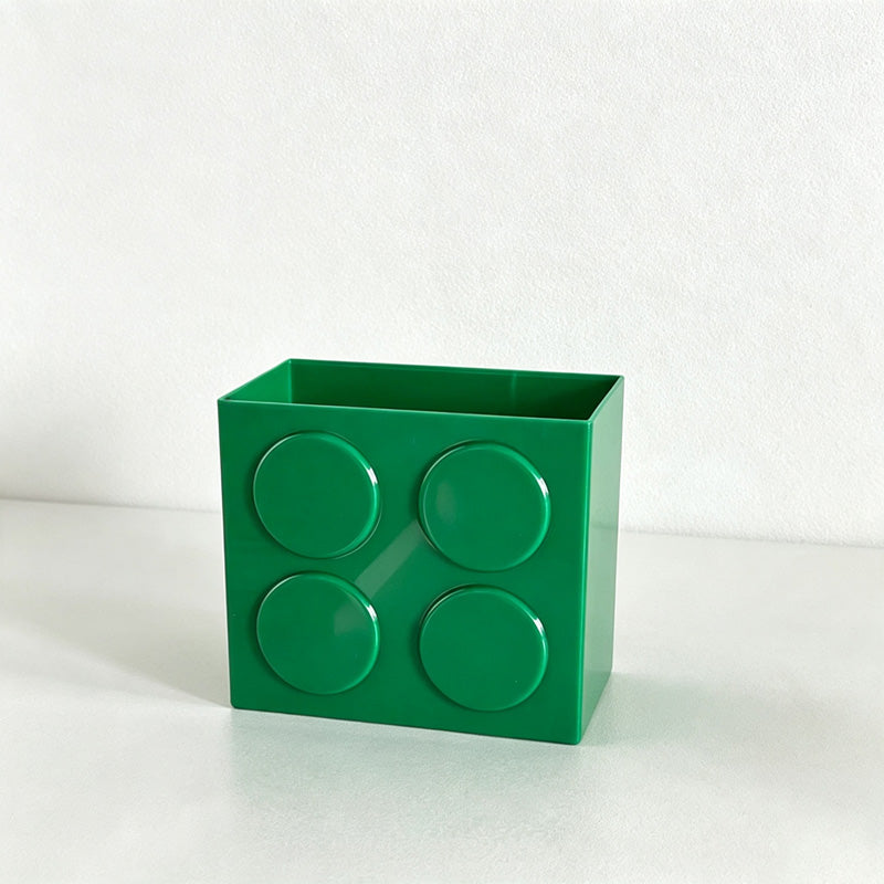 CloudNook Brick‑Shaped Storage Bin‑Magnetic Wall Organizer