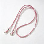 CouldNook Rhinestones Set Long Phone Lanyard with Rounded Bead Sections