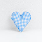 CouldNook Fabric Heart Decoration - Padded Shape And Patterned Textile Exterior