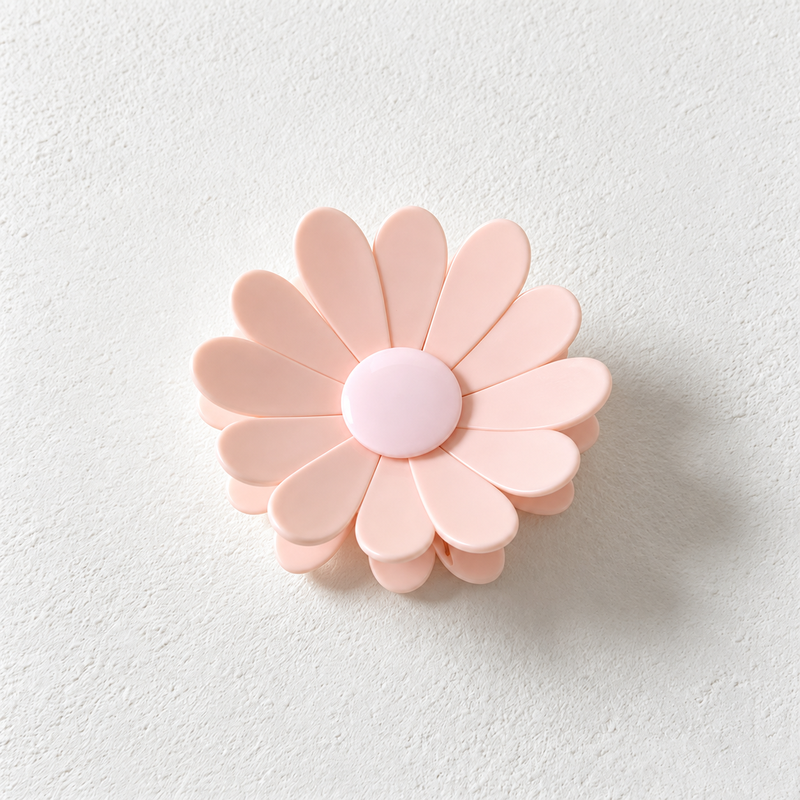 CouldNook Daisy Magnetic Bag Clip - Pink and White Flowers