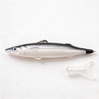 CouldNook Fish Ballpoint Pen - Scaled Body And Clear Tail Cap