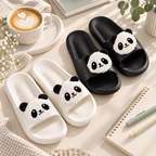 CouldNook Panda EVA Slides - Black and White Color Options