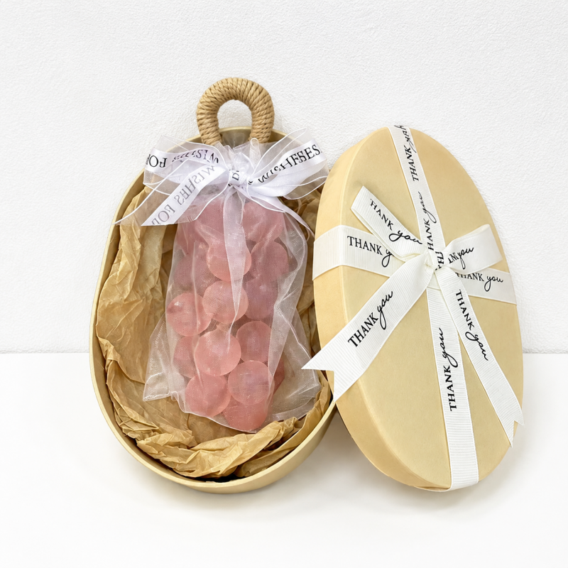CouldNook Grape Cluster Soap Gift - Translucent Colors and Packaging
