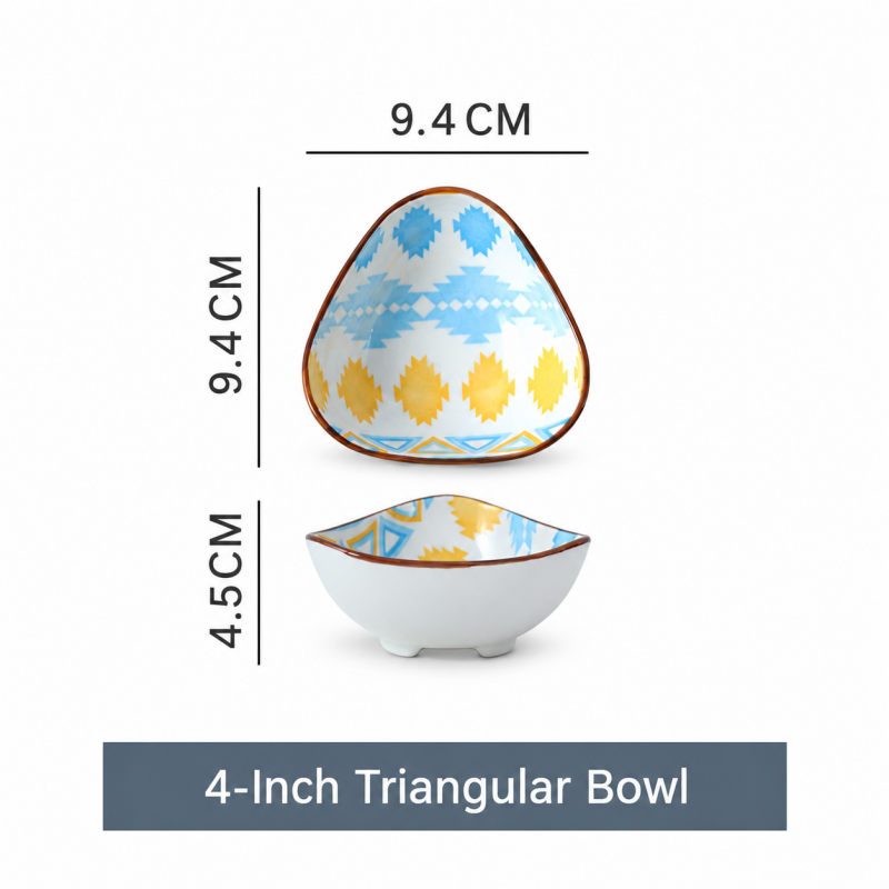 CouldNook Patterned Dipping Bowl - Colorful Geometric Interiors