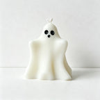 CouldNook Ghost‑Shaped Halloween Scented Candle‑Cute Spooky Table Decor