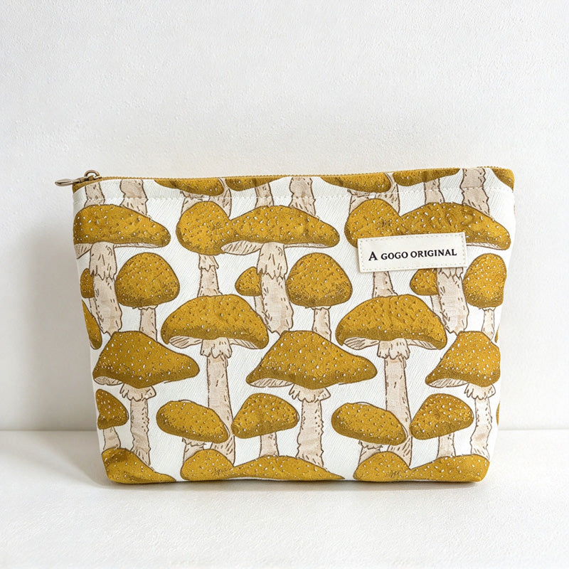 CouldNook Mushroom Storage Pouch - Textured Caps And Two Shapes