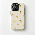 CouldNook Lemon Pattern Phone Case - Fresh Fruit Print Cover
