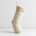 CouldNook Cable Knit Christmas Stocking - Ribbed Foldover Cuff
