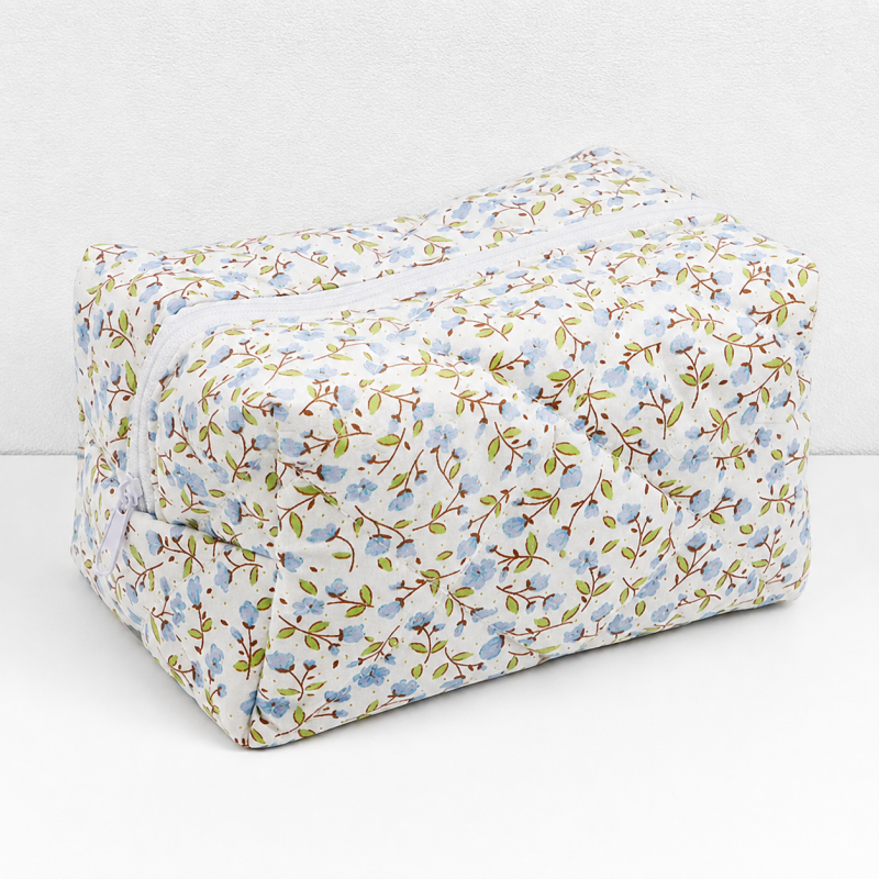 CouldNook Zippered Cosmetic Bag - Assorted Textures and Printed Styles
