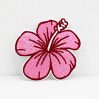 CouldNook Tropical Embroidered Patch - Flowers Drinks and Summer Motifs