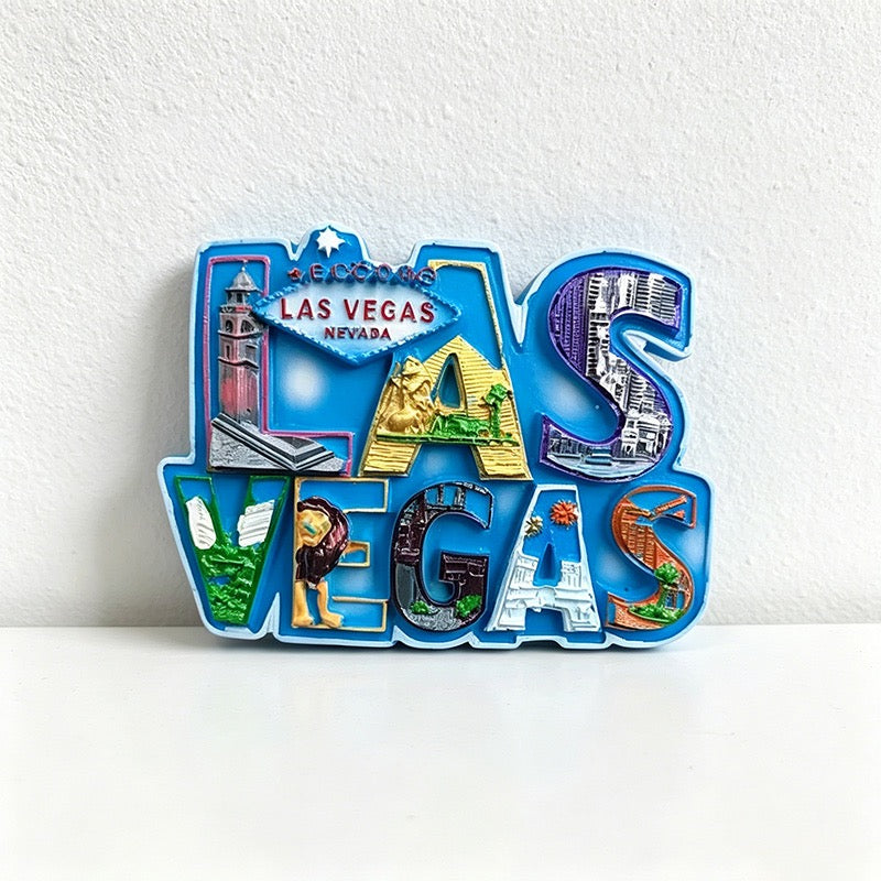 US Travel Souvenir Refrigerator Fridge Magnet - American Landmark Fridge Decor