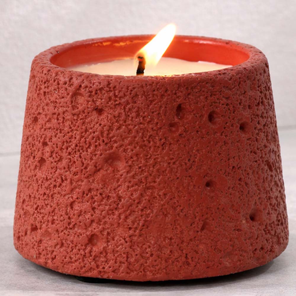 CouldNook Scented Candles - Textured Cement Shell Soy Wax Candle
