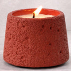CouldNook Scented Candles - Textured Cement Shell Soy Wax Candle