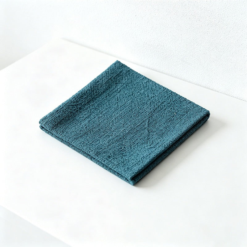 CouldNook Minimalist Zen Tea Towel - Absorbent Fabric Teapot Mat & Wiping Cloth