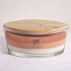CouldNook Scented Candles - Large Wooden Wick Glass Bowl Candle