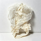 CouldNook Wide Hollow-Out Lace Headband - Aesthetic Floral Hair Accessory
