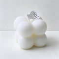 CouldNook Mini Bubble Cube Scented Candle - Pastel Morandi Aesthetic Decor