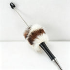 CouldNook Pen-Cute Pom Pom Beaded Ballpoint Pen DIY Creative Plush Ballpoint Pen for Gift & Office