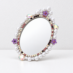 CouldNook Decorative Mirror Accessory - Sculpted Outlines And Ornamental Border Designs