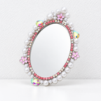 CouldNook Decorative Mirror Accessory - Sculpted Outlines And Ornamental Border Designs