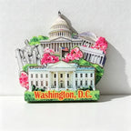 US Travel Souvenir Refrigerator Fridge Magnet - American Landmark Fridge Decor