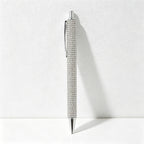 CouldNook Pen-Bling Bling Rhinestone Paved Retractable Metal Ballpoint Pen Luxury Gift Pen for Office School Wedding