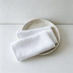 CouldNook Pure Linen Napkin - Premium Rustic Tea Towel (Small)