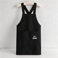 Velvet Waterproof Backband Apron - Canvas Kitchen Apron