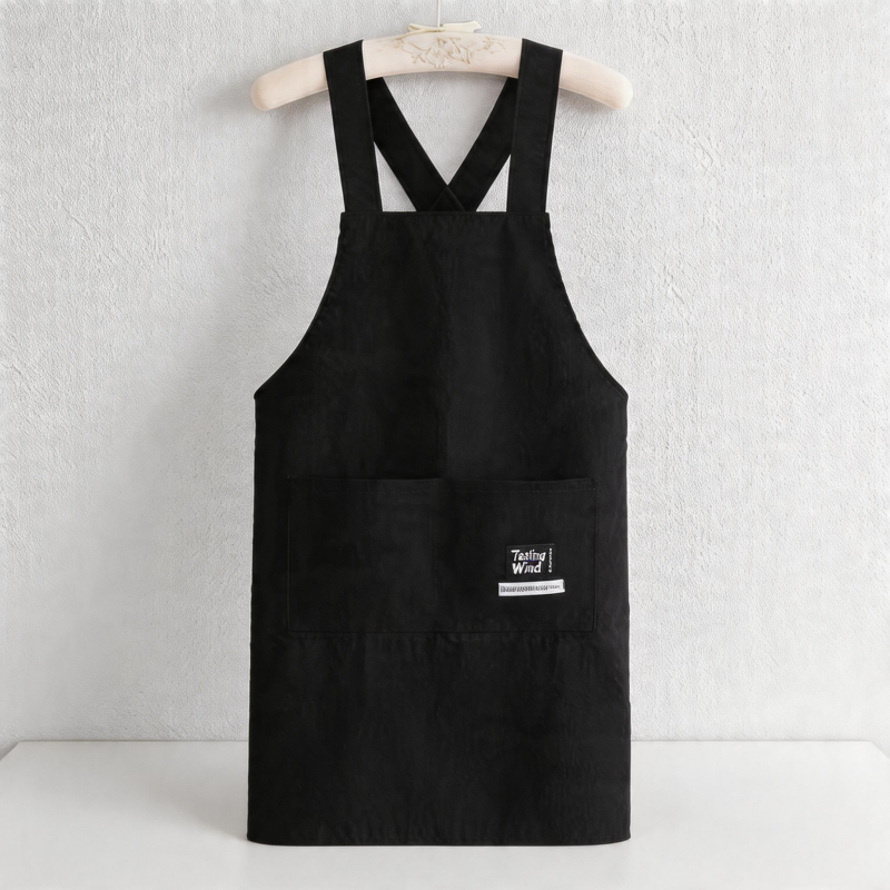 Velvet Waterproof Backband Apron - Canvas Kitchen Apron